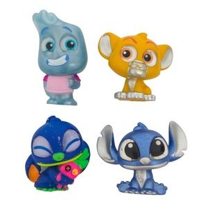 Stitch & Simba Lion Disney Doorables Series‎ 10 Mini Figure Set of 4- Special Ed